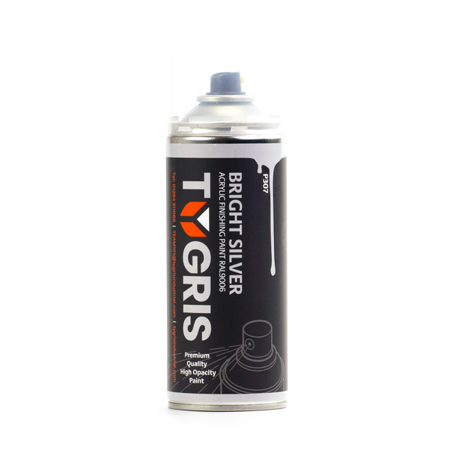 TYGRIS Bright Silver Paint (RAL9006) 400 ml