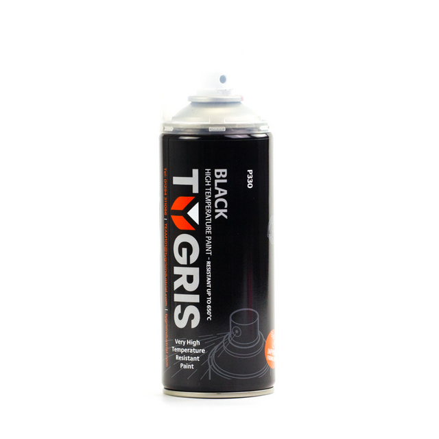 TYGRIS Black High Temperature Paint 400 ml