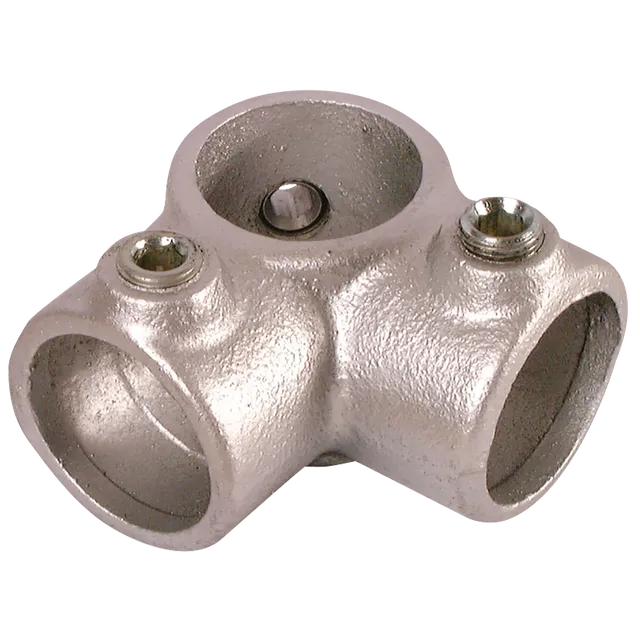 FT Pro 3 Way Through Pipe Clamps Hand Rail