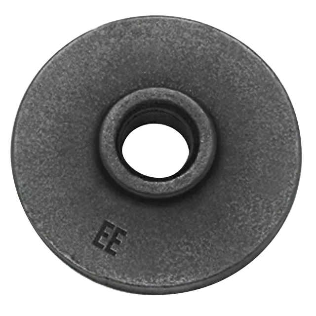EE Black Flange No Bolt Hole BSPP