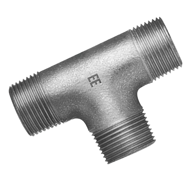 EE Galvanised Equal Male T 1" BSPT
