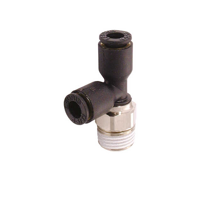 10MM X 1/4" MALE STUD RUN TEE BSPT