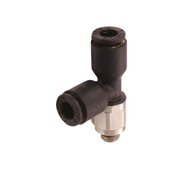 10MM X 1/4" MALE STUD RUN TEE