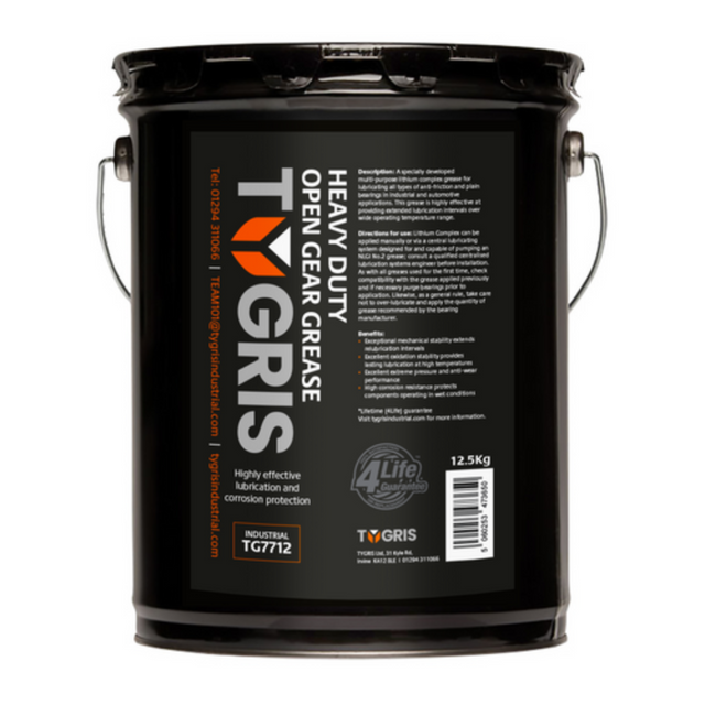 TYGRIS Heavy Duty Open Gear Grease 12.5 Kg