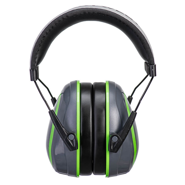 Portwest HV Extreme Ear Defenders Low Grey/Green