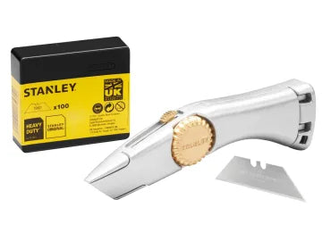 Retractable Blade Heavy-Duty Titan Trimming Knife & 100 Blades