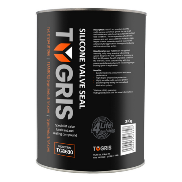 TYGRIS Silicone Valve Seal 3 Kg