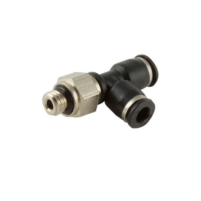 10-32UNF X 1/8" MICRO M.TEE RUN