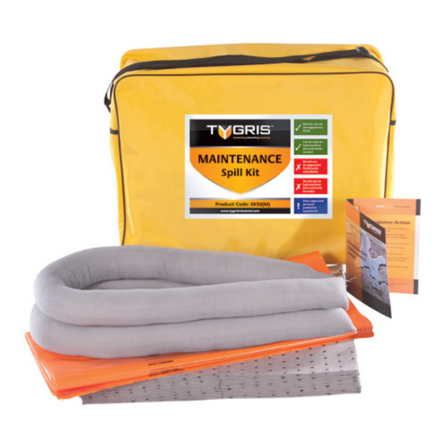TYGRIS On-The-Go Maintenance Spill Kit 50 Litre