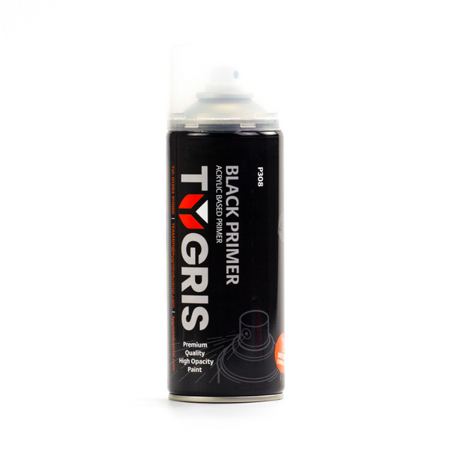 TYGRIS Black Primer Paint 400 ml
