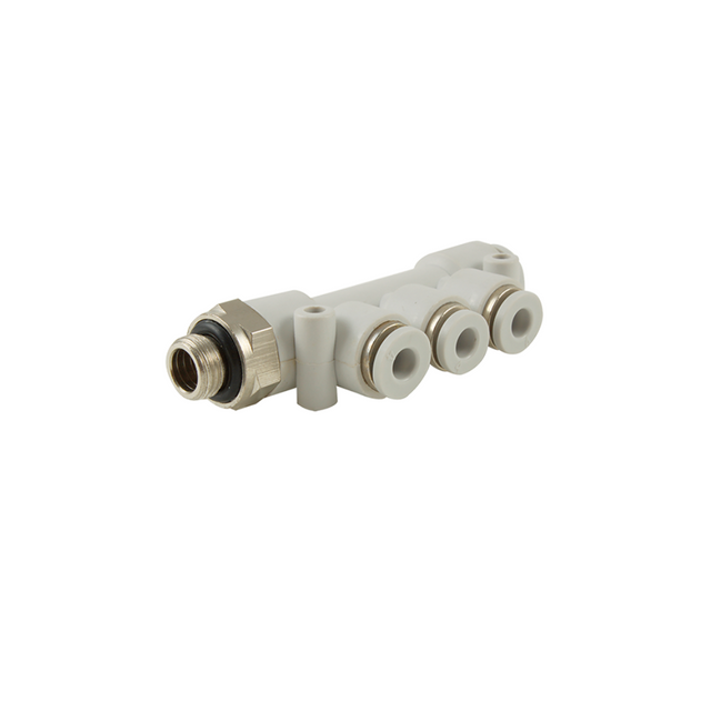 08MM IN 04MM OUT X 3 X 1/4 BSPP MALE