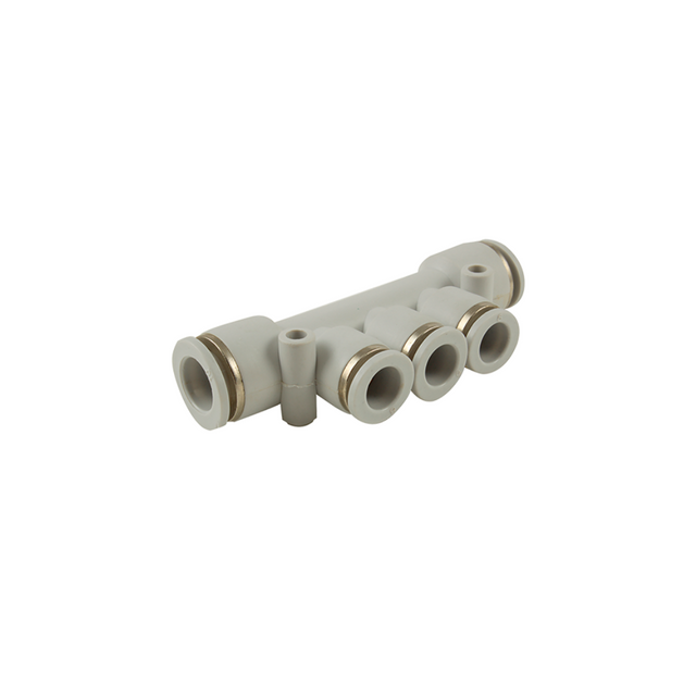 10MM (IN 2) X 08MM (OUT 3) GREY MANIFOLD