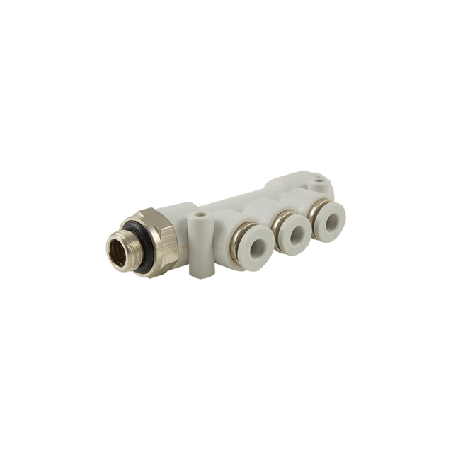 06MM IN 04MM OUT X 3 X 1/8 BSPP MALE