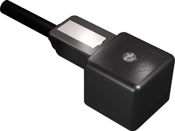 MC634V54TA01300 Solenoid Din Connector With Cable