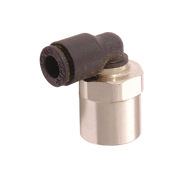 8MM X 3/8" FEMALE STUD ELBOW BSPP
