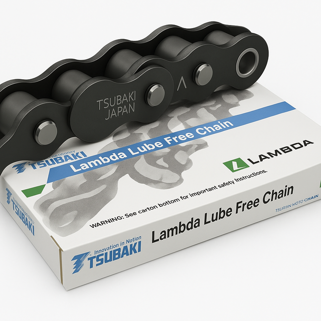 TSUBAKI LAMBDA 10B-1 Simplex Roller Chain (5m Box)
