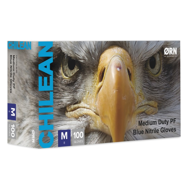 Chilean Blue Nitrile Gloves