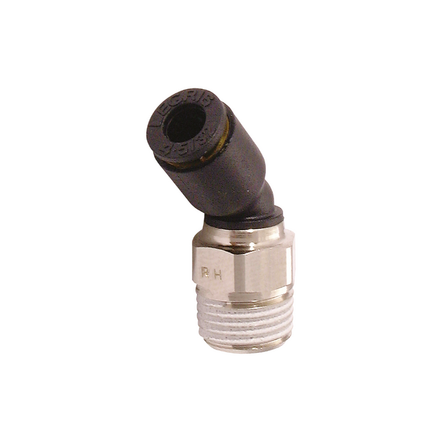6MM OD X 1/4" 45DEG.MALE ELBOW