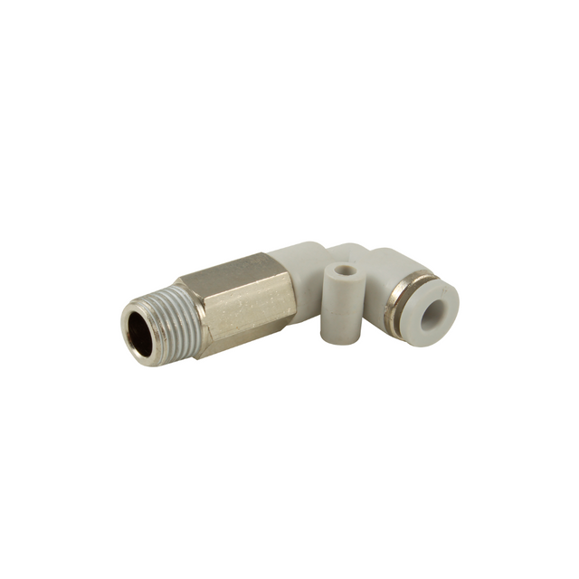 04MM X 1/4 BSPP GREY MALE ELB EXT