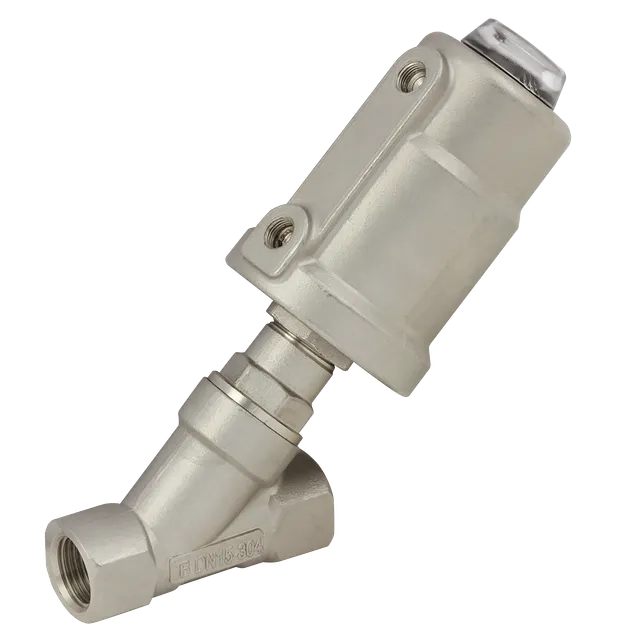 FT Pro All 316 N/C Angle Seat Valve
