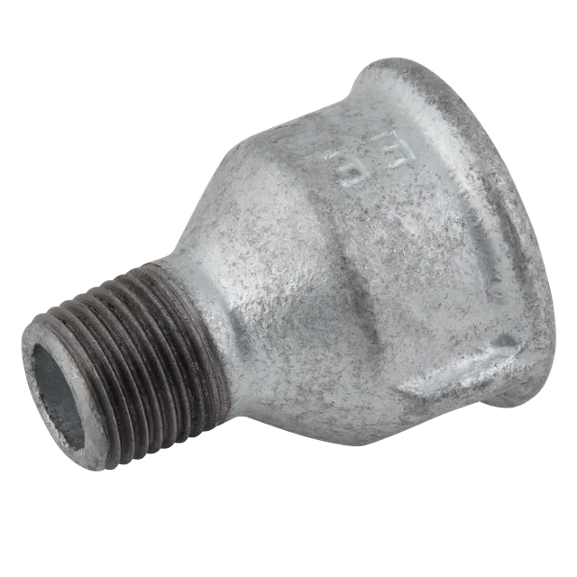 EE 1.1/2" X MXF BSPT X BSPP Socket (Galvanised)