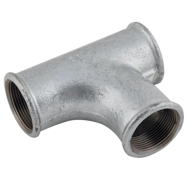 EE BSPP Female Pitcher Tee 90 Galvanised 131