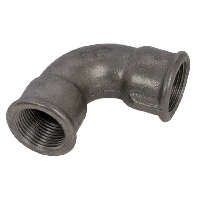 EE Black Short Bend BSP Equal Female