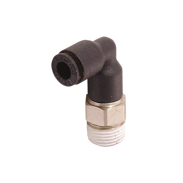 6MM OD X 1/4" EXT.MALE STUD ELBOW