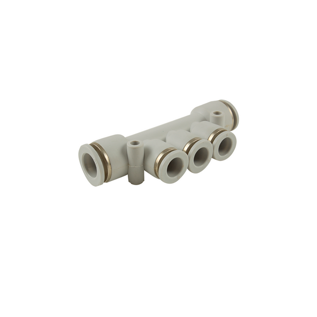 08MM (IN 2) X 04MM (OUT 3) GREY MANIFOLD