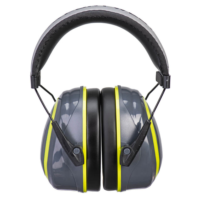 Portwest HV Extreme Ear Defenders Medium Grey/Yellow