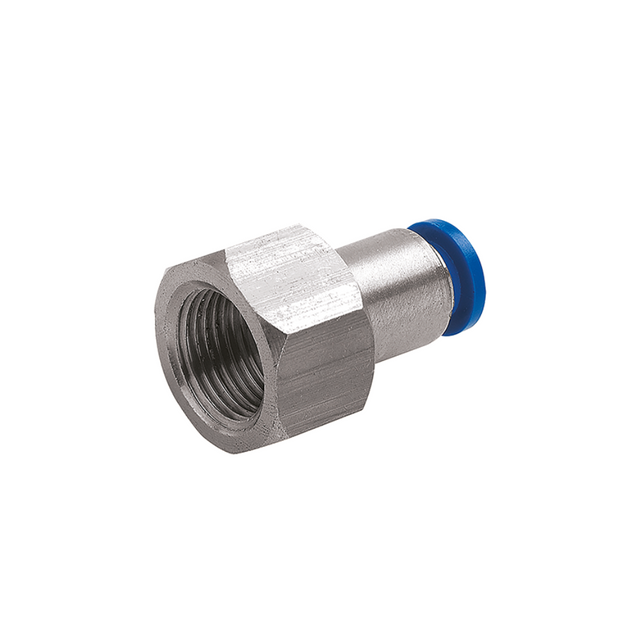 10MM OD X 1/2" BSPP FEM  STUD PUSHIN