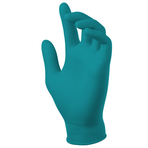 SW Powerform Teal Nitrile Gloves