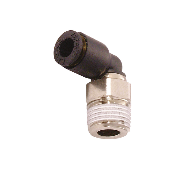 06MM OD TUBE X 1/2" BSPT MALE STUD ELBOW