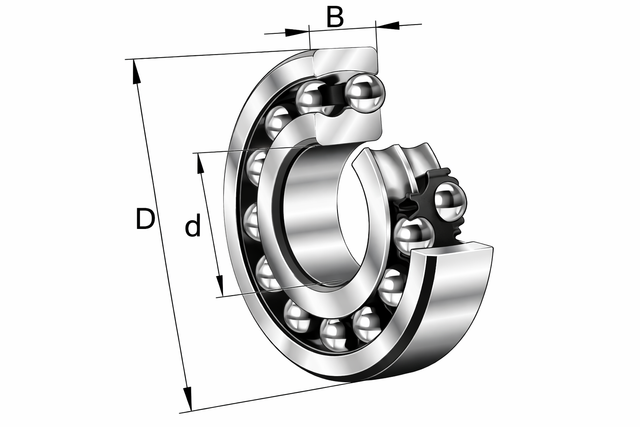 11207-TVH - Premium Self-Aligning Ball Bearing