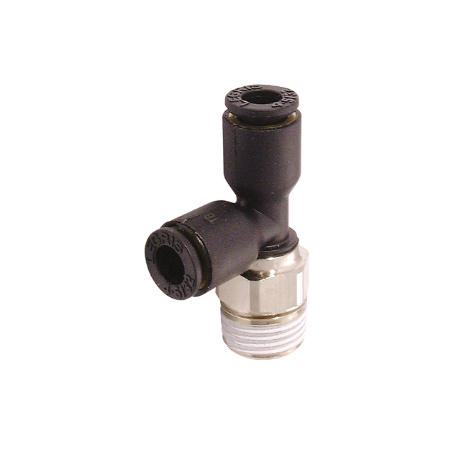10MM X 1/2" MALE STUD RUN TEE BSPT