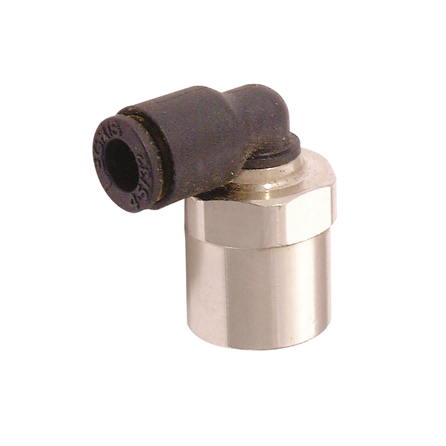 6MM X 1/4" FEMALE STUD ELBOW BSPP