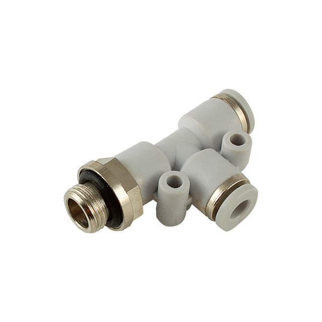 04MM X 1/8 BSPP GREY MALE RUN TEE