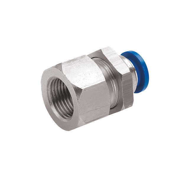 06MM OD X 1/4" BSPP FEMALE BULKHEAD