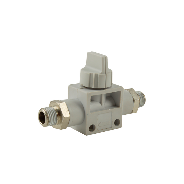 1/2" X 3/8" BSPT GREY B.VALVE