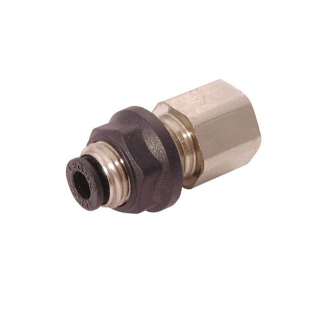 6MM X 1/8" FEMALE BULKHEAD BSPP